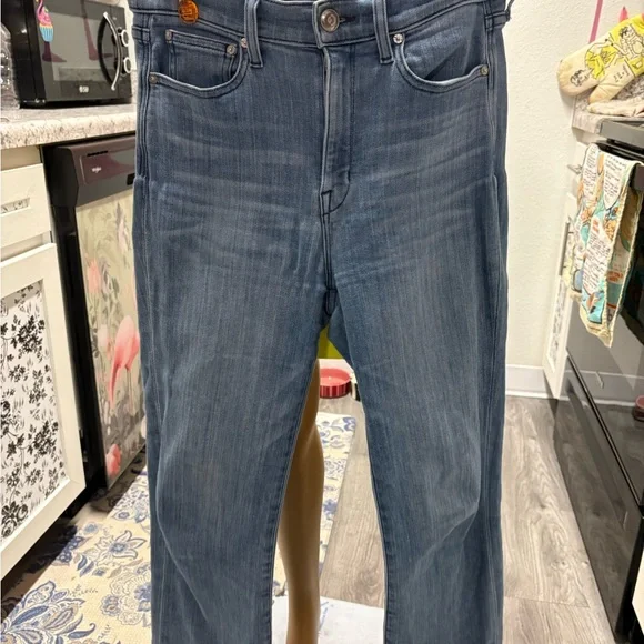 AYR The Pop Straight Ankle Jeans W29L - Picture 2 of 5